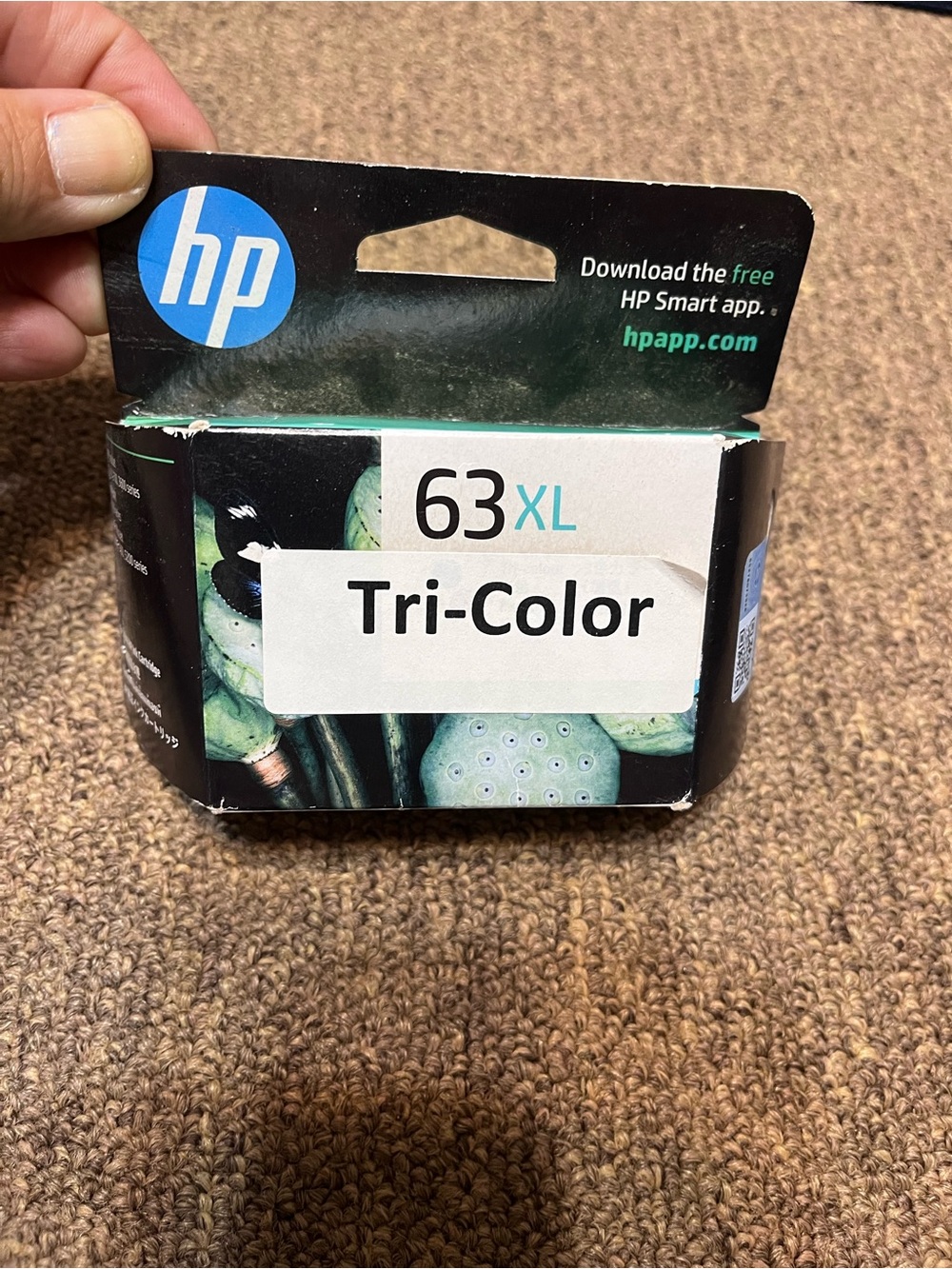 HP 63 Tri-Color BRAND-NEW UNOPENED FACTORY SEALED!